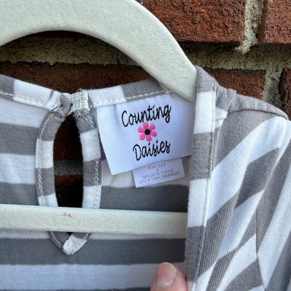 Counting Daisies Nutcracker Ballerina Ruffled Long Sleeve Holiday Dress Size 4 - Picture 3 of 5